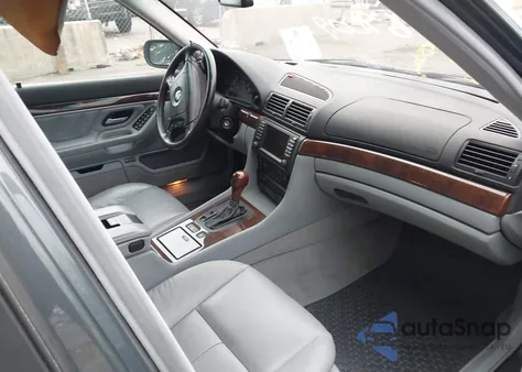 2001 BMW 740Il from USA, damaged, VIN WBAGH83451DP29865